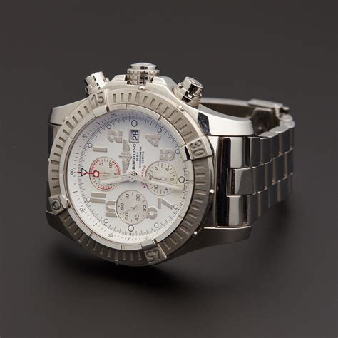 breitling super avenger 1 size|pre owned Breitling super avenger.